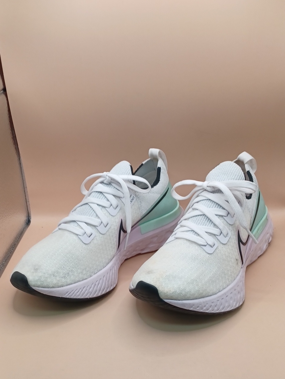 Pre-Owned Nike React Infinity Run Flyknit Sneaker-Iced Lilac Women Size 8 US